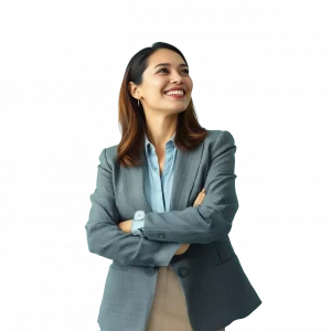 woman in coat