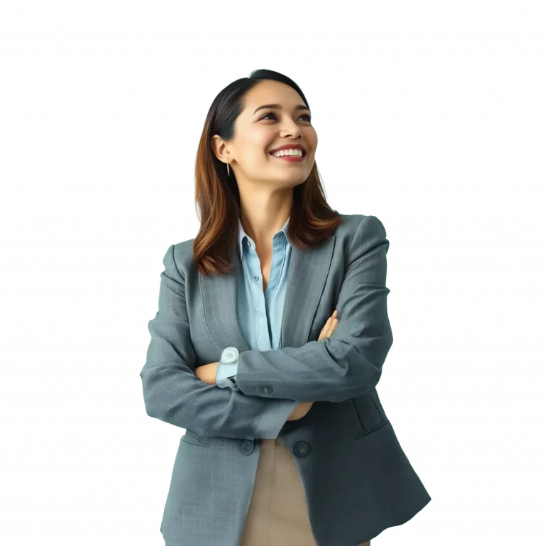 woman in coat