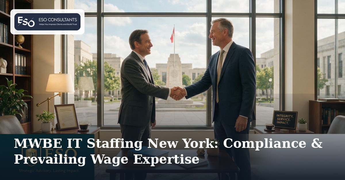 MWBE IT Staffing New York: Compliance & Prevailing Wage Expertise