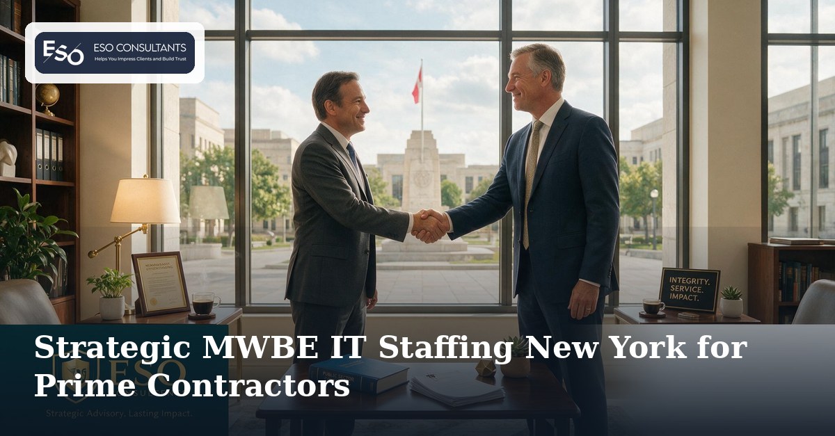 Strategic MWBE IT Staffing New York for Prime Contractors