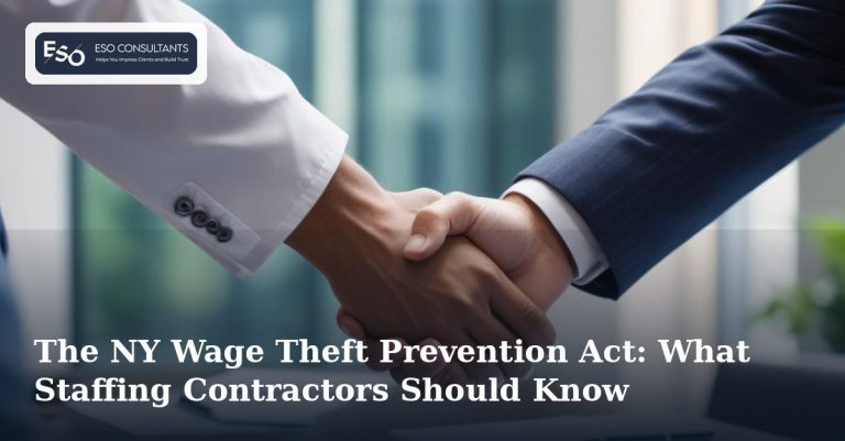 The NY Wage Theft Prevention Act: What Staffing Contractors Should Know